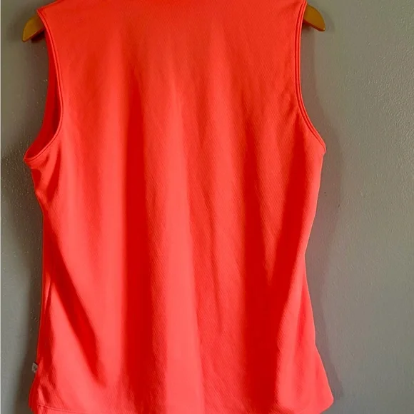 Lady Hagen Vivid Coral Tank Top - Picture 2 of 3
